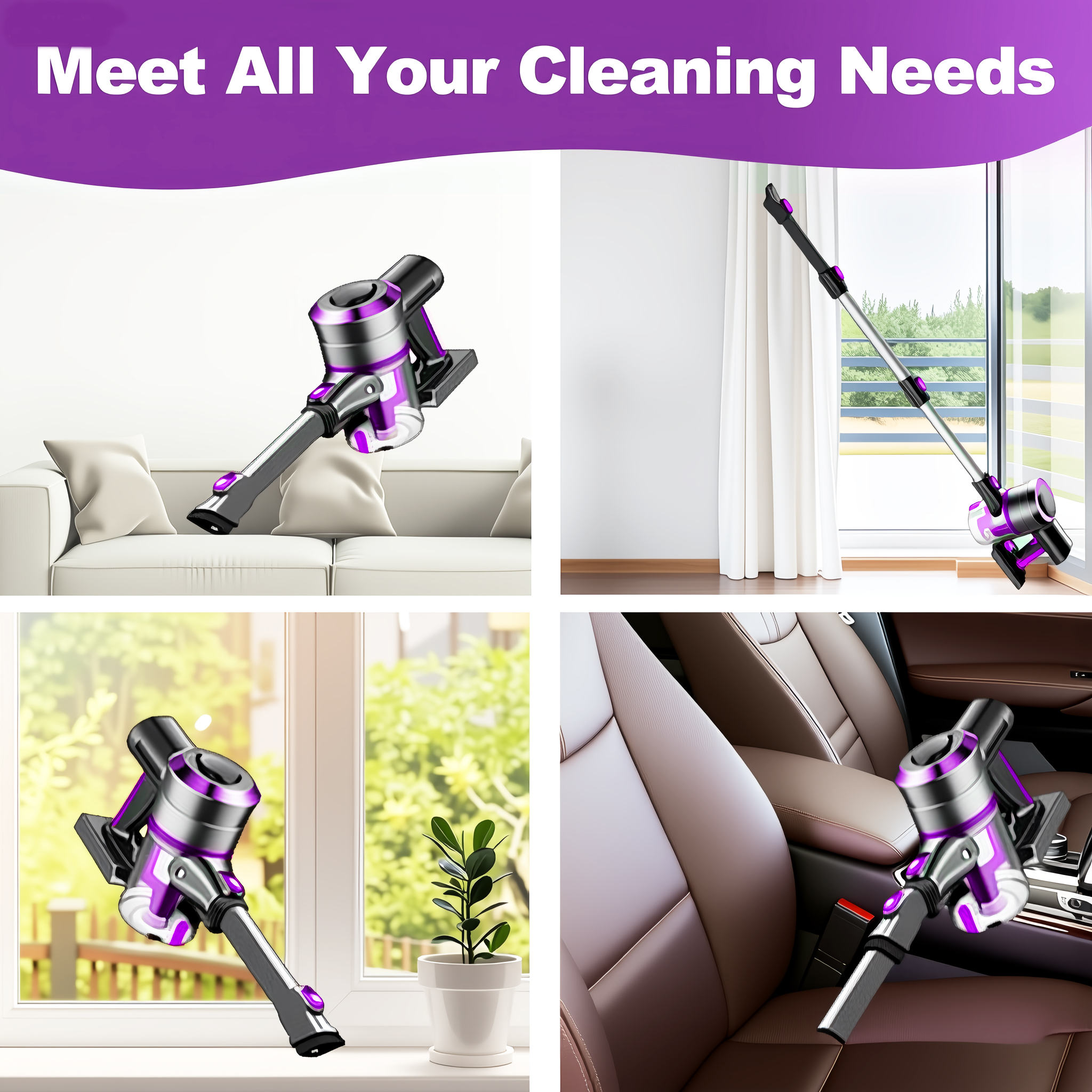 40Kpa Vacuum Cleaner for Home  - đánh giá và giá Battery Case Storage