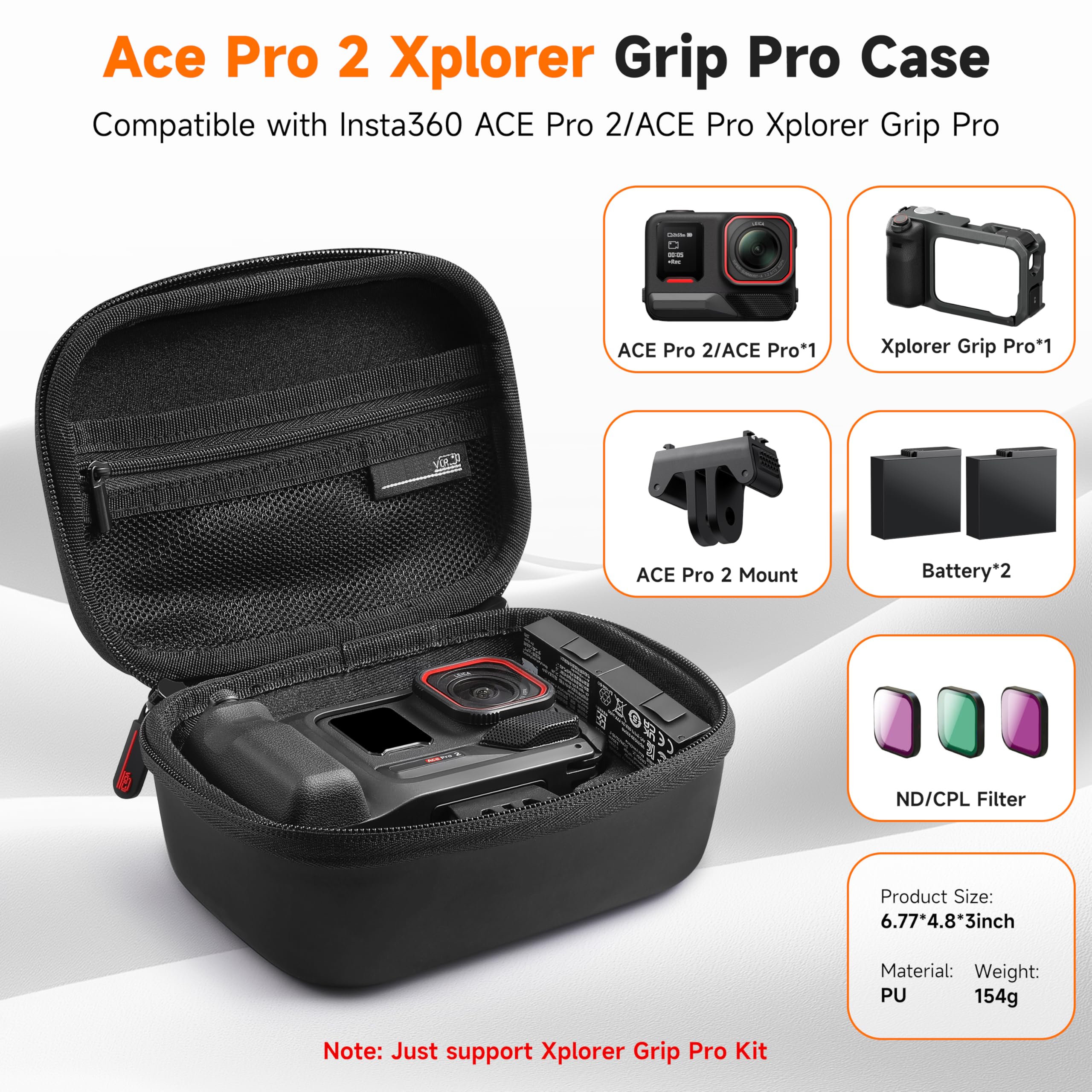 Carrying Case For Insta360 Ace - đánh giá và giá Battery Case Storage