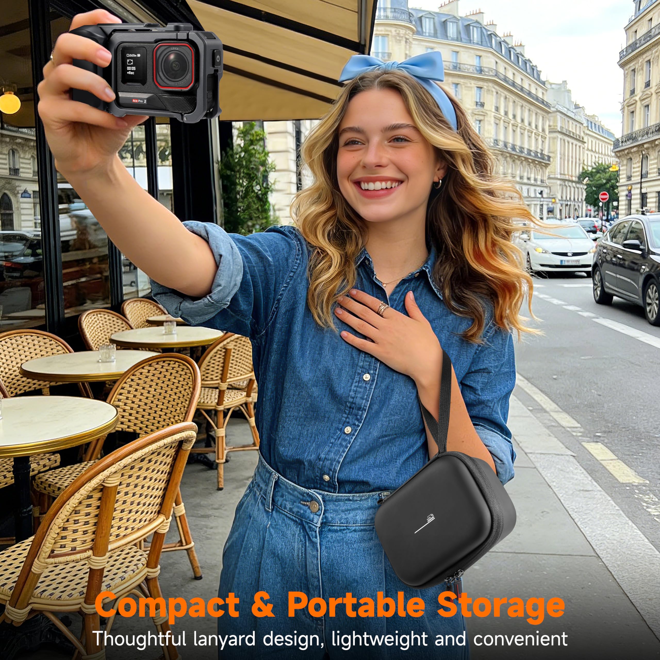 Carrying Case For Insta360 Ace - đánh giá và giá Battery Case Storage
