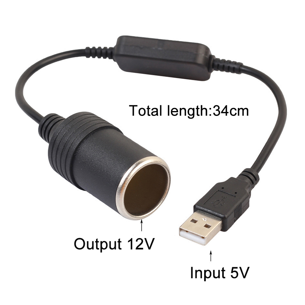 1pc 5V 2A USB To 12V Cigarette - đánh giá và giá Accessories Experts Vape