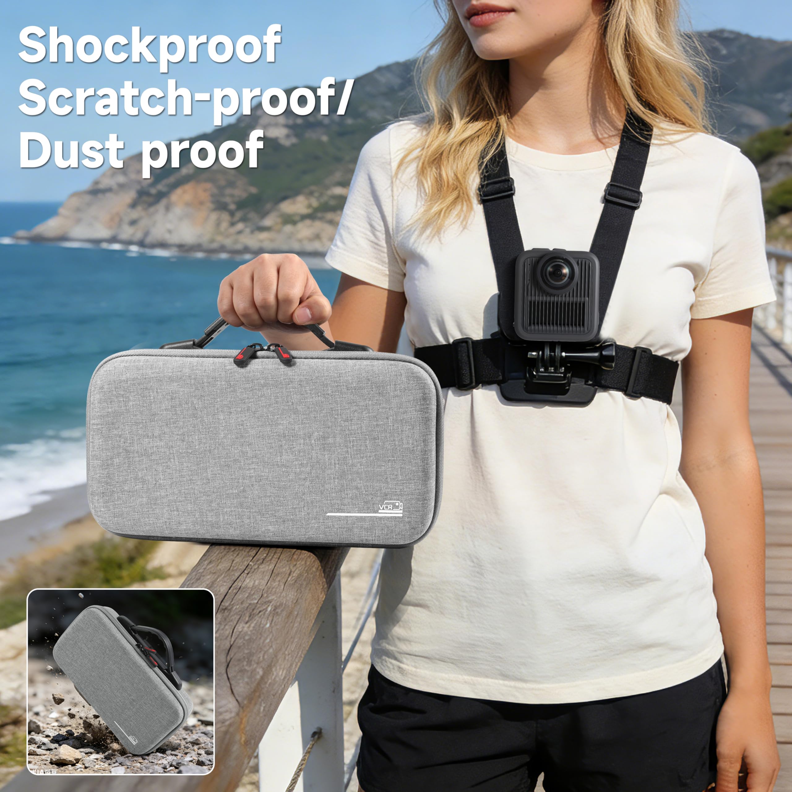 Carrying Case for Gopro Max 2  - đánh giá và giá Battery Case Storage