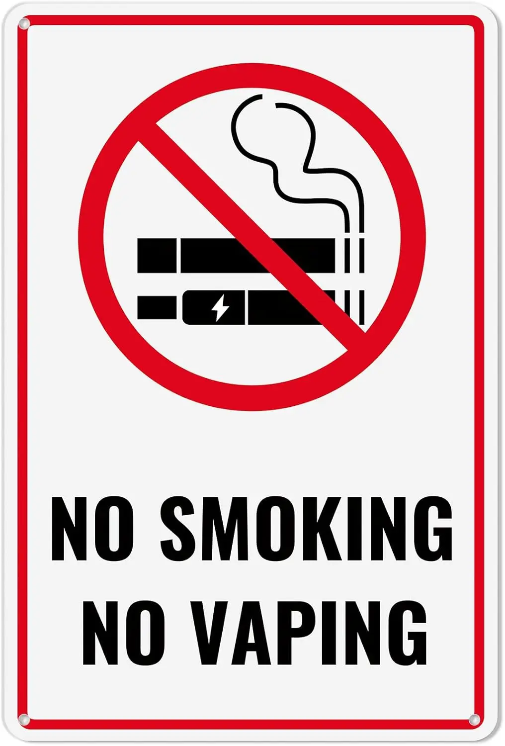 No Smoking Sign for Business - - đánh giá và giá Vaping Area