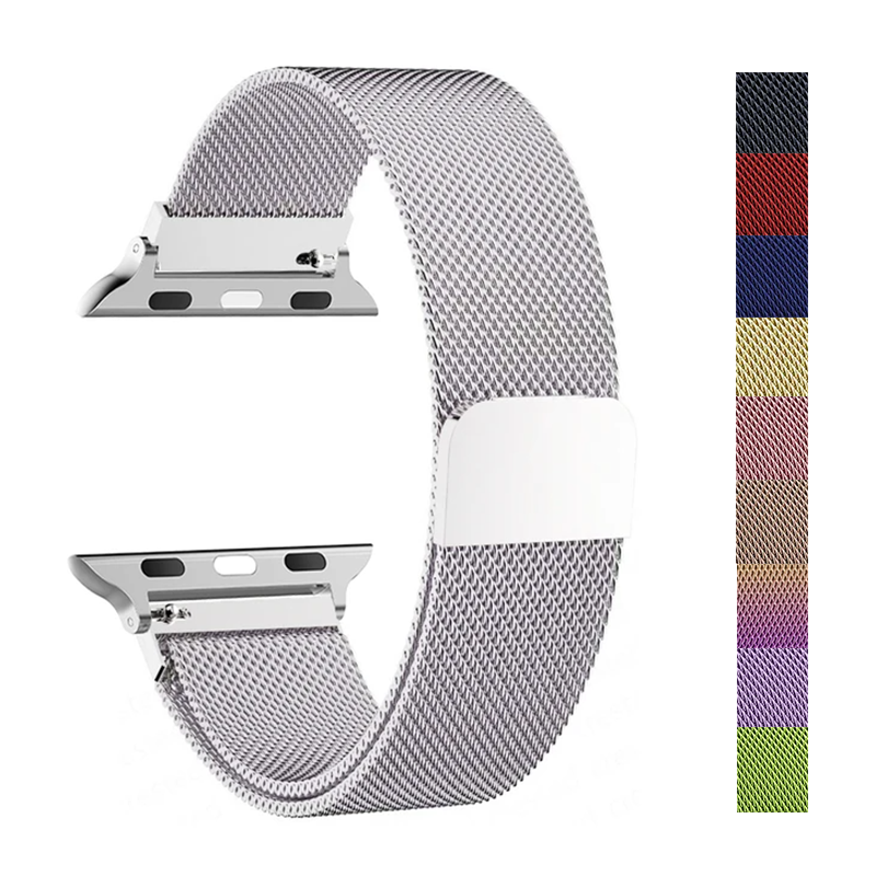 Milanese Loop Strap For Apple  - đánh giá và giá Mesh Coil Strip