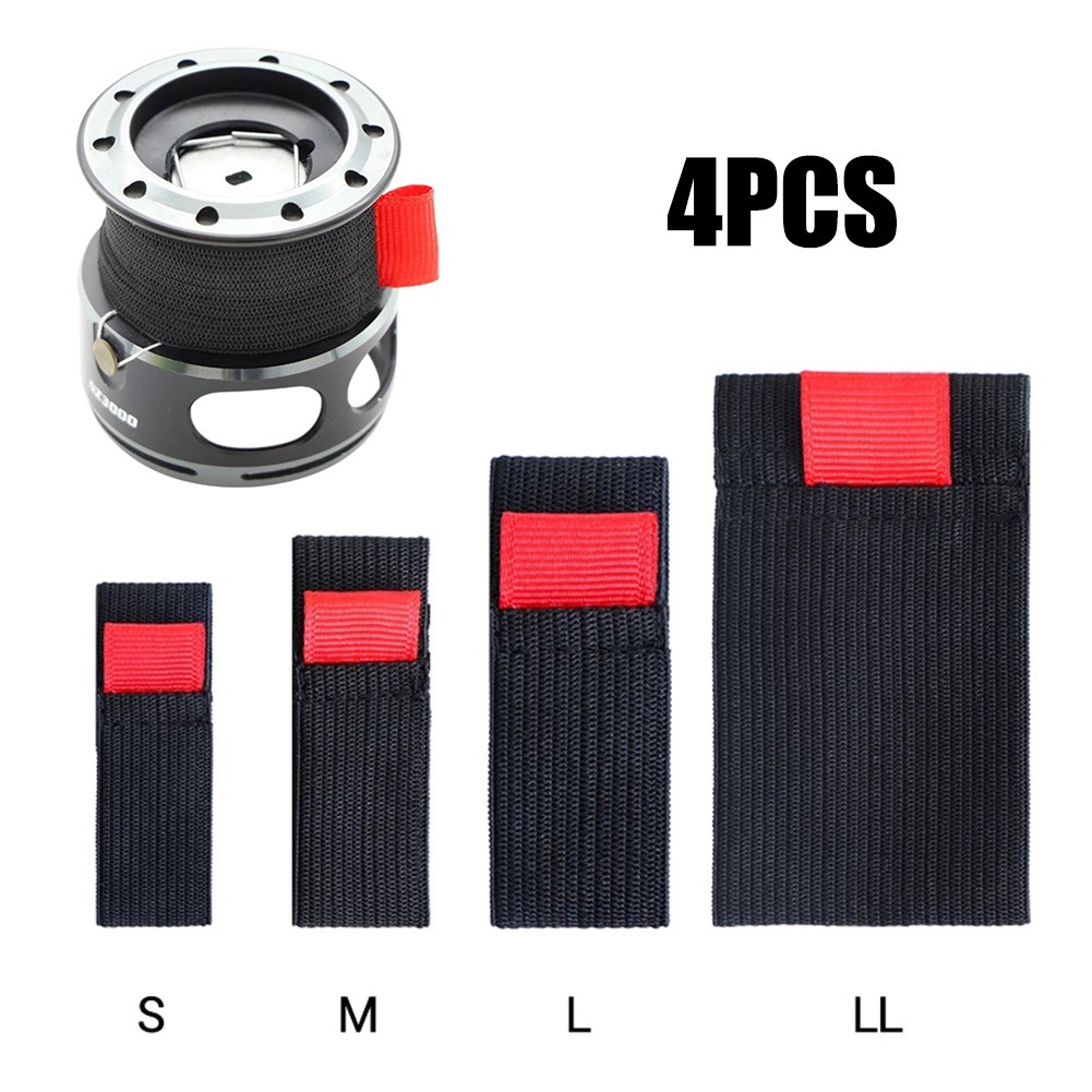 4pcs Elastic Fishing Spool Bel - đánh giá và giá Mesh Coil Strip