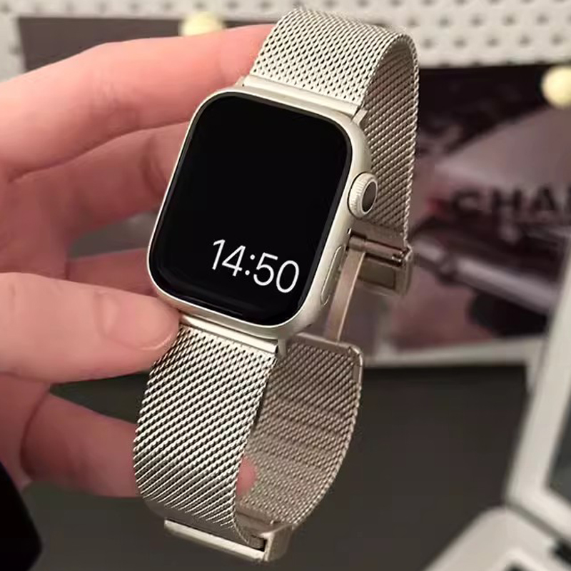 Milanese Strap For Apple Watch - đánh giá và giá Mesh Coil Strip