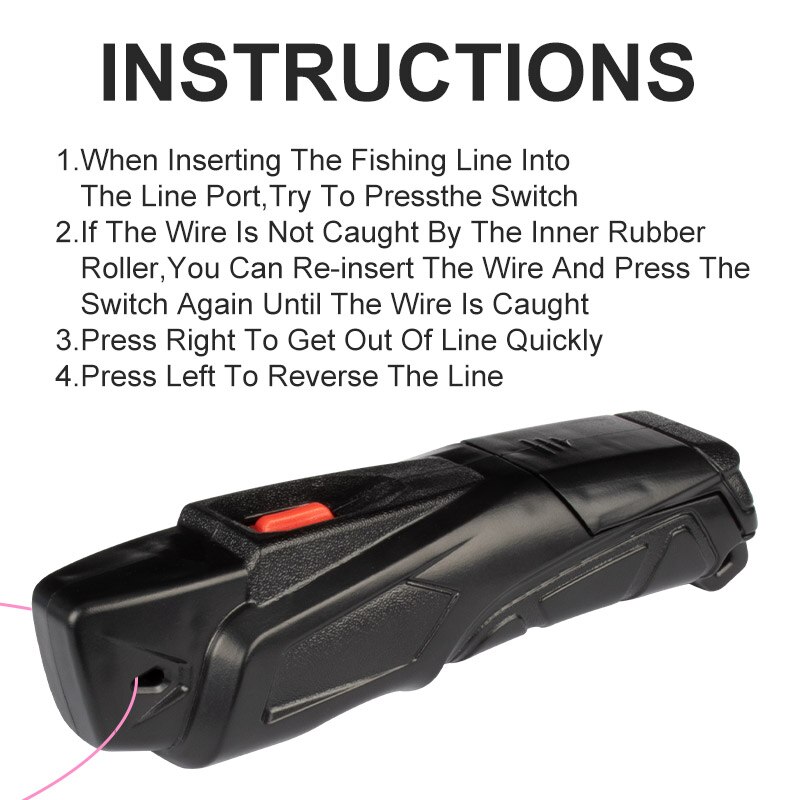 Electric Fishing Line Stripper - đánh giá và giá Mesh Coil Strip